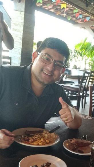 Fabrício antes do acompanhamento